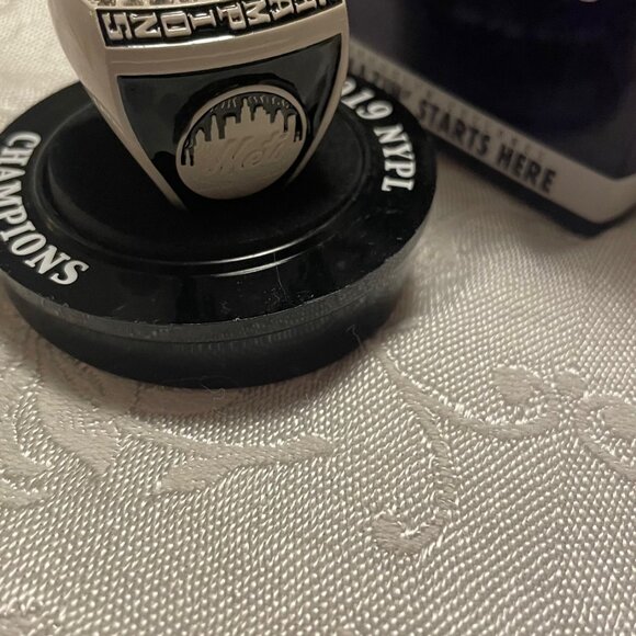 2019 Brooklyn Cyclones Replica Championship Ring 2019 NY Penn League Champions - Picture 9 of 11